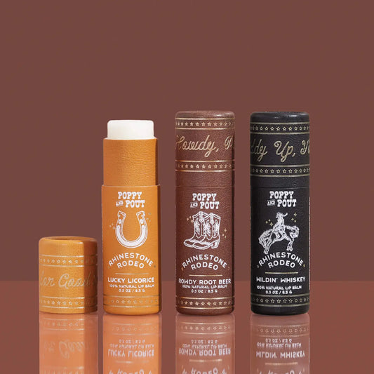 Poppy & Pout Rowdy Root Beer Lip Balm