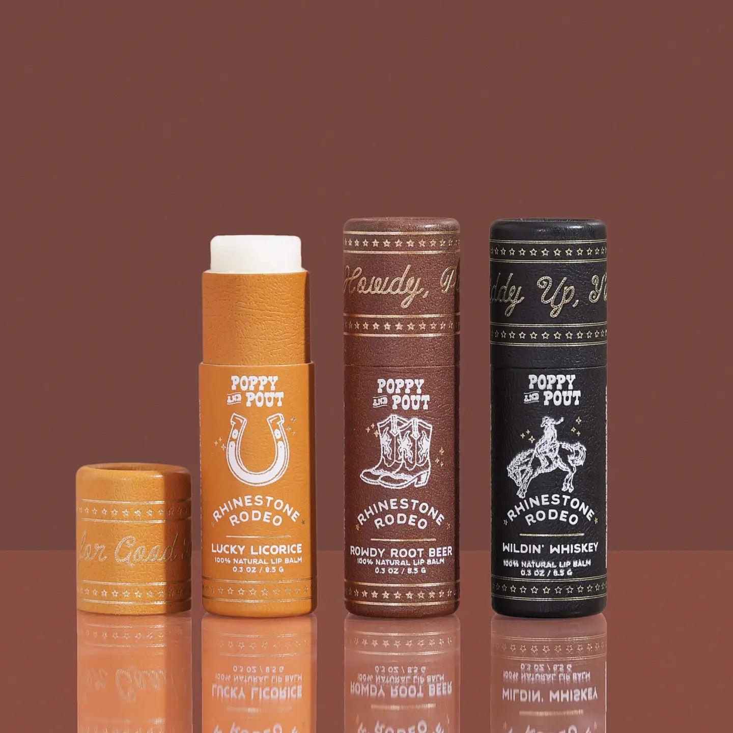 Poppy & Pout Lucky Licorice Lip Balm