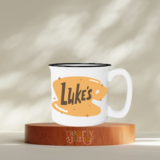 Luke's Diner Coffee Campfire Mug | Gilmore Girls Inspired