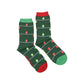 Friday Sock Co. Ugly Christmas String Lights Women's Socks