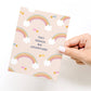 Tiny Human Big Adventure Greeting Card