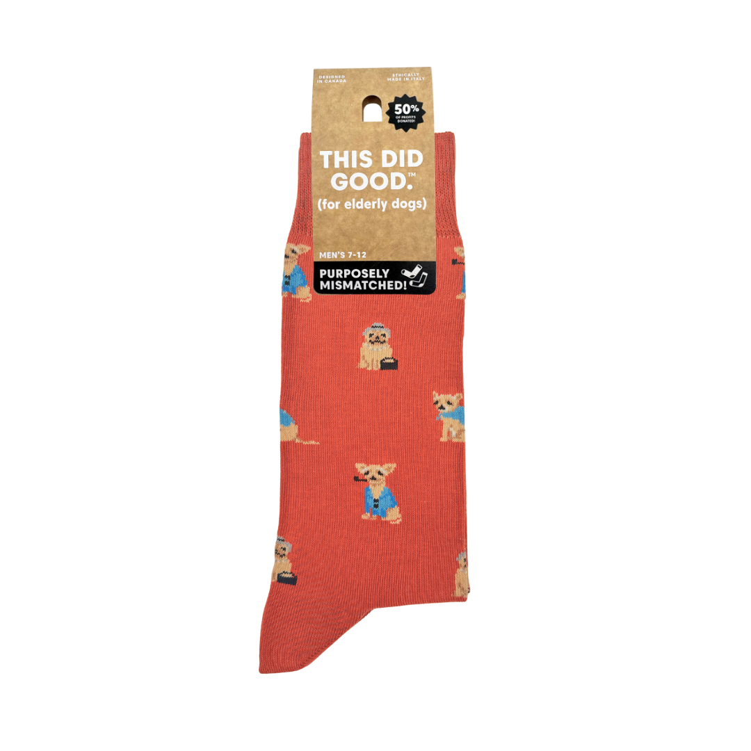 Men's Old Doggies This Did Good Socks