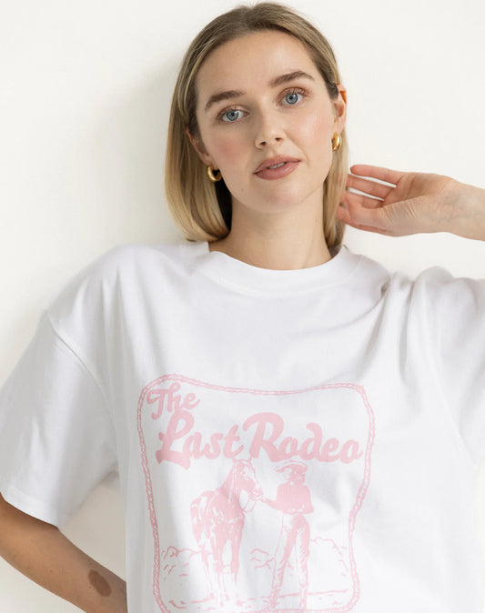 Brunette The Label Last Rodeo Oversized Boxy Tee