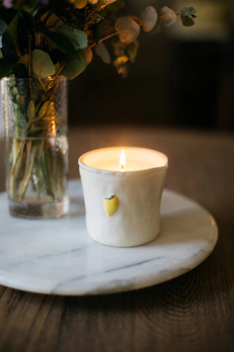 Paddywax Meyer Lemon 8 Oz Bistro Candle