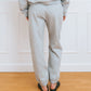 Brunette The Label Rhinestone Oversized Jogger
