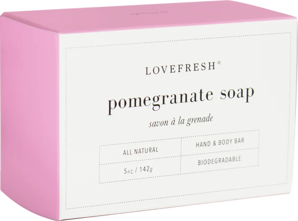 Lovefresh Bar Soap Pomegranate