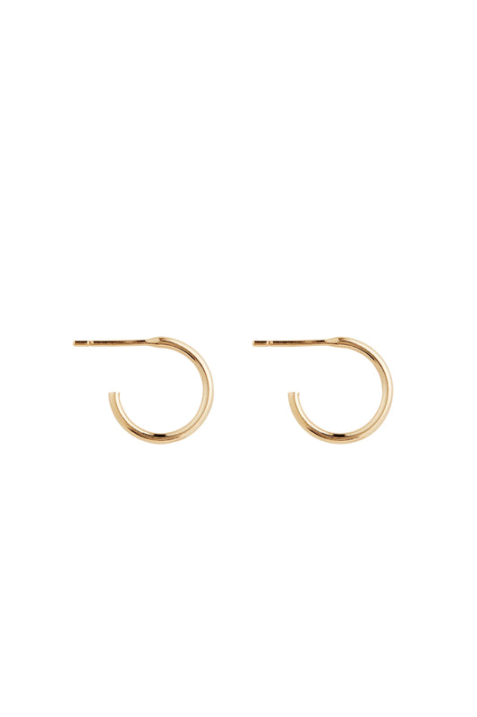 Lisbeth Bonita Mini Hoops Gold