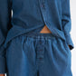 Brunette The Label Dark Denim Boxer Short