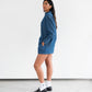 Brunette The Label Dark Denim Button Up Shirt