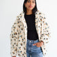 Floral Sherpa Jacket