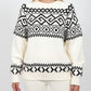 Brunette The Label Fair Isle Knit Sweater