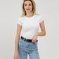 Brunette The Label Ribbed Tee