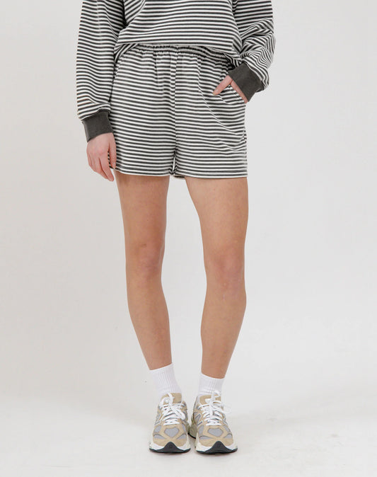Brunette The Label Mini Stripe Classic Short