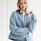 Brunette The Label Boxy Denim Jacket