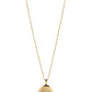 Lisbeth Classic Round Locket Gold