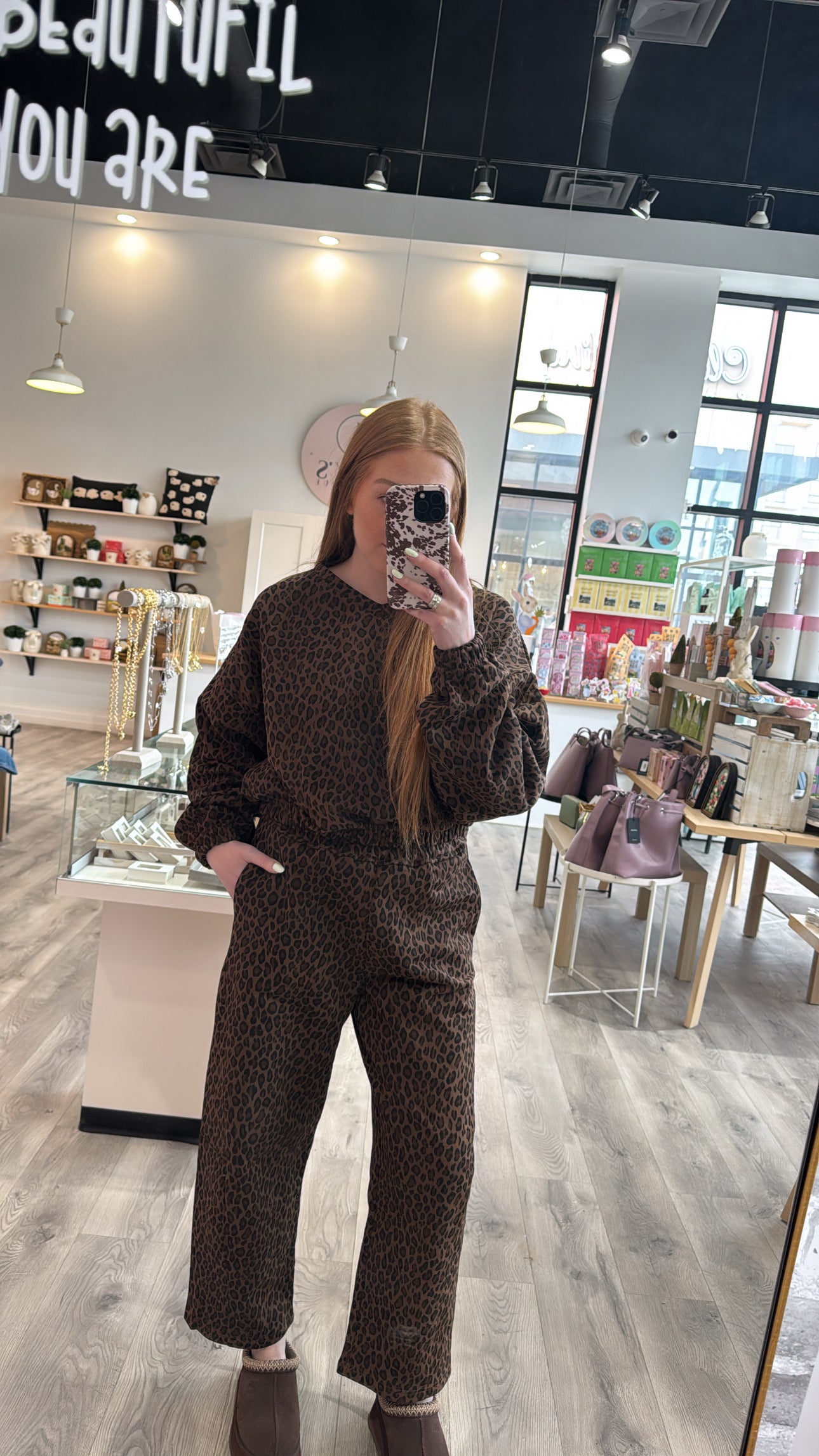 Brunette The Label High V-Neck Oversized Sweater
