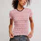 Free People Angelina Lace Tee