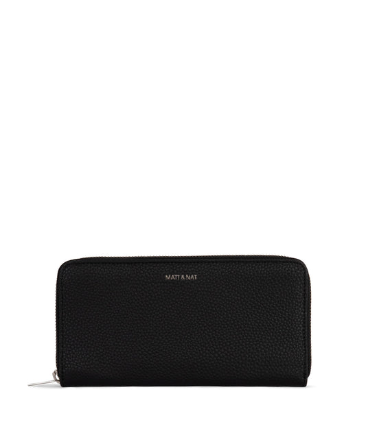 Matt & Nat Central Wallet- Black