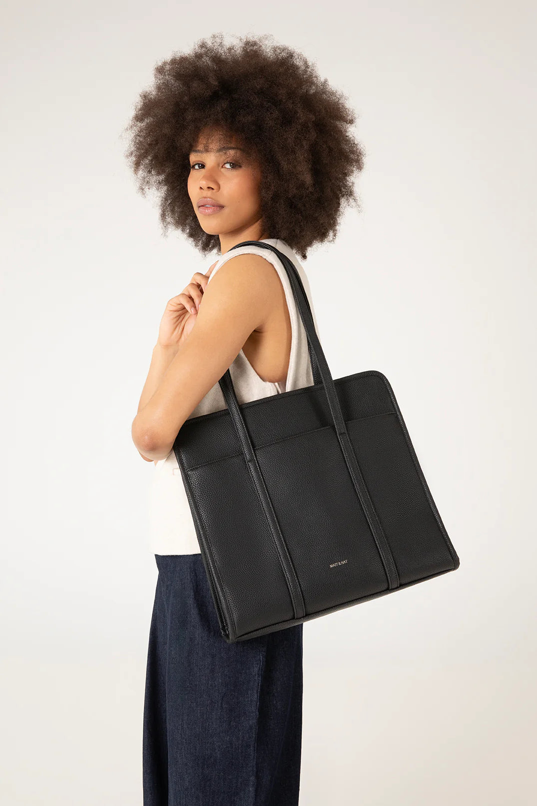 Matt & Nat Lusik Tote Bag- Black