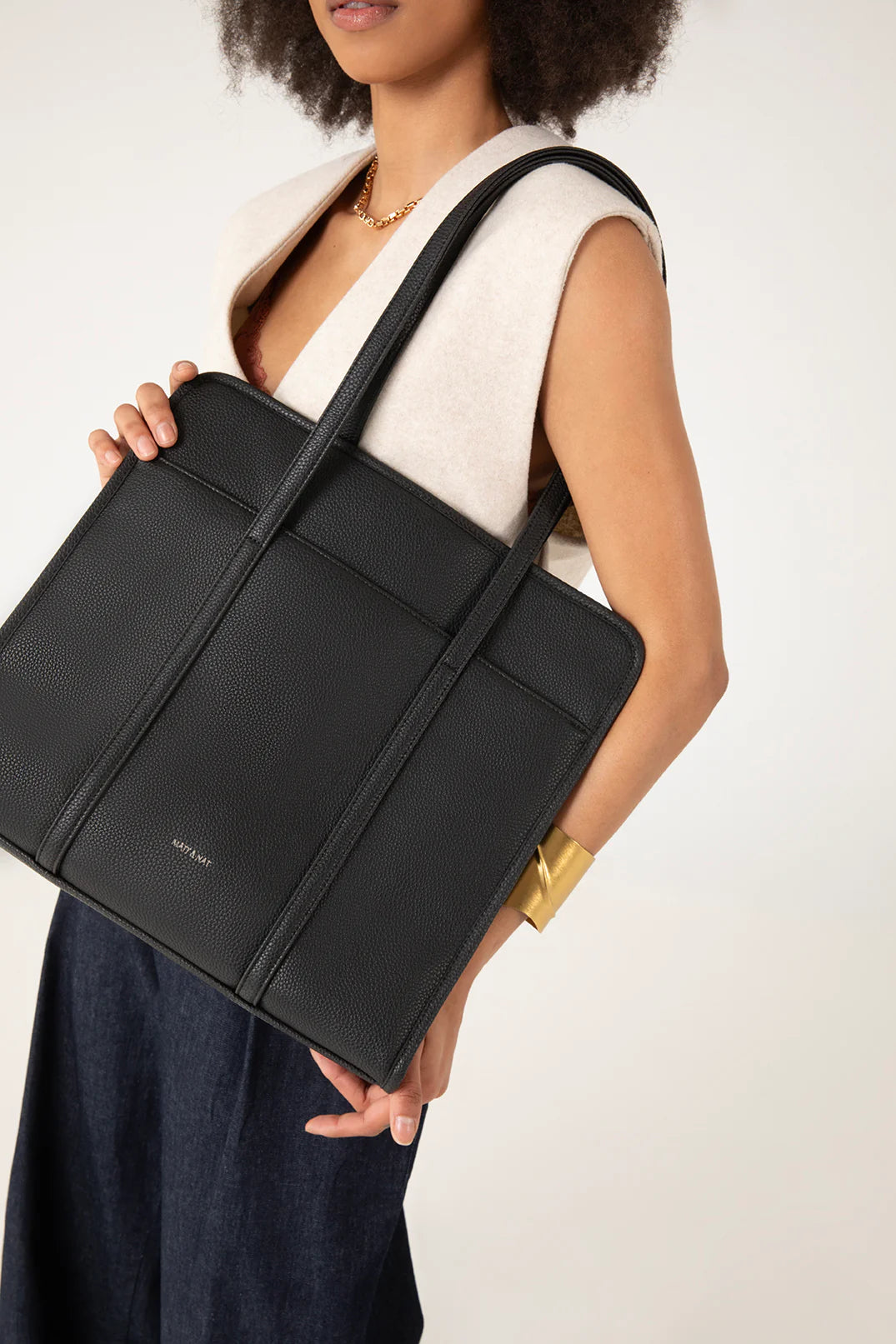 Matt & Nat Lusik Tote Bag- Black