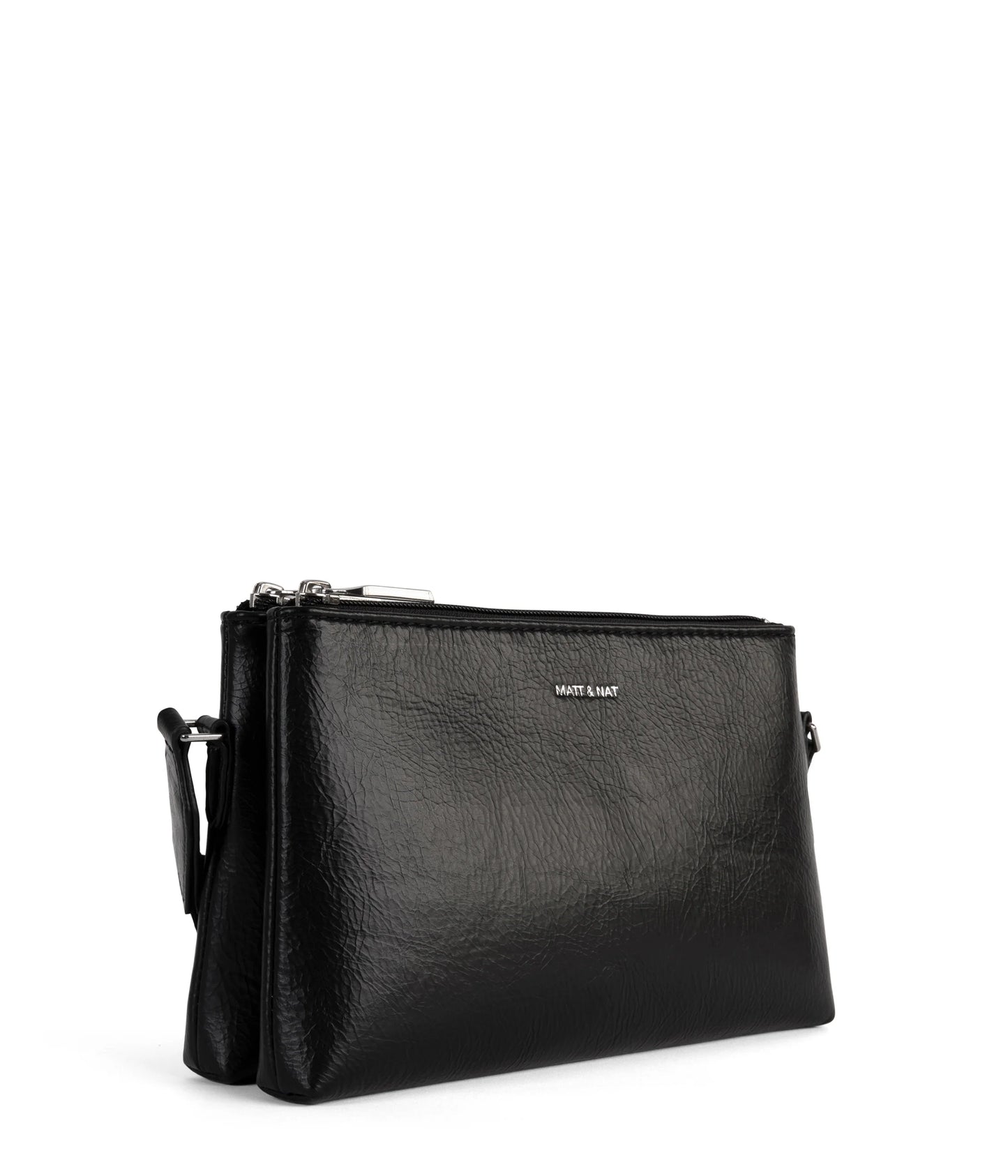 Matt & Nat Indie Crossbody Bag- Black