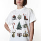 Girl Dangerous Holiday Icons Tee