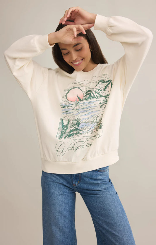 Z Supply Wishes Sunday Sweatshirt