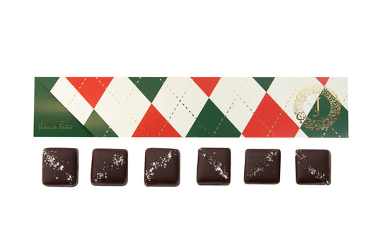 Jacek Holiday Caramel Six Piece Box