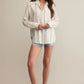 Z Supply Perfect Striped Linen Top