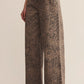Z Supply Marli Denim Leopard Pant