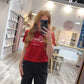 Girl Dangerous Lovers Club Baby Tee