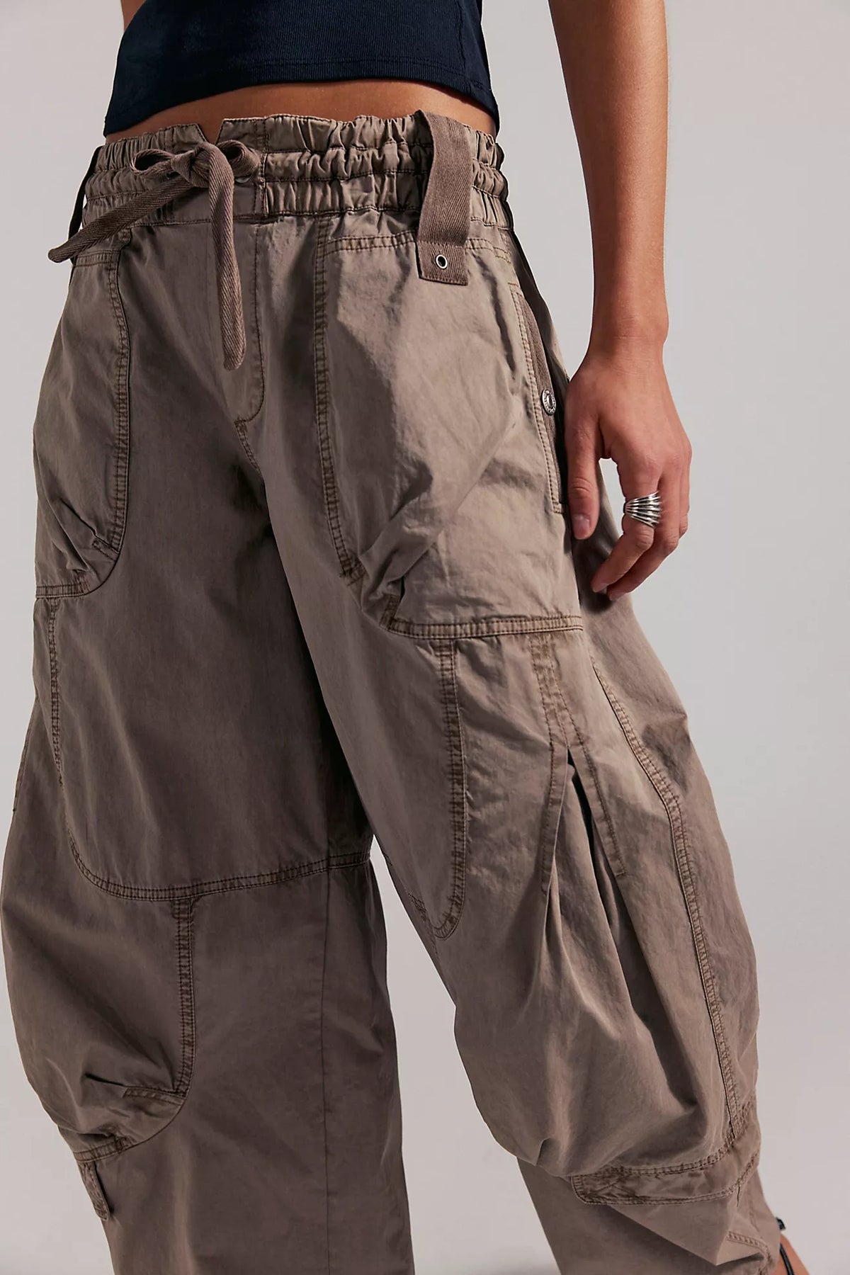 Free People Onset Pull On Pocket Cargo Pant