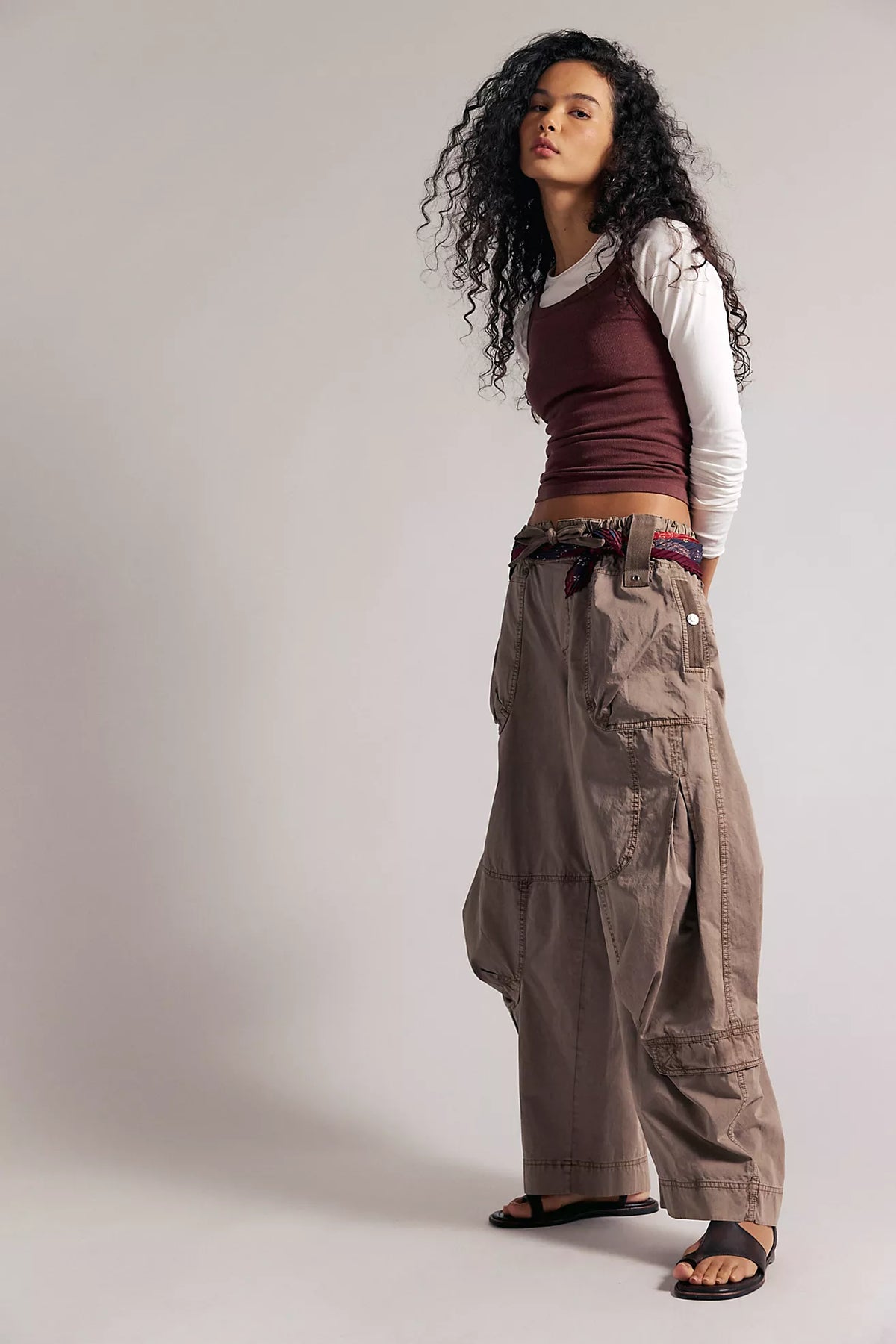 Free People Onset Pull On Pocket Cargo Pant