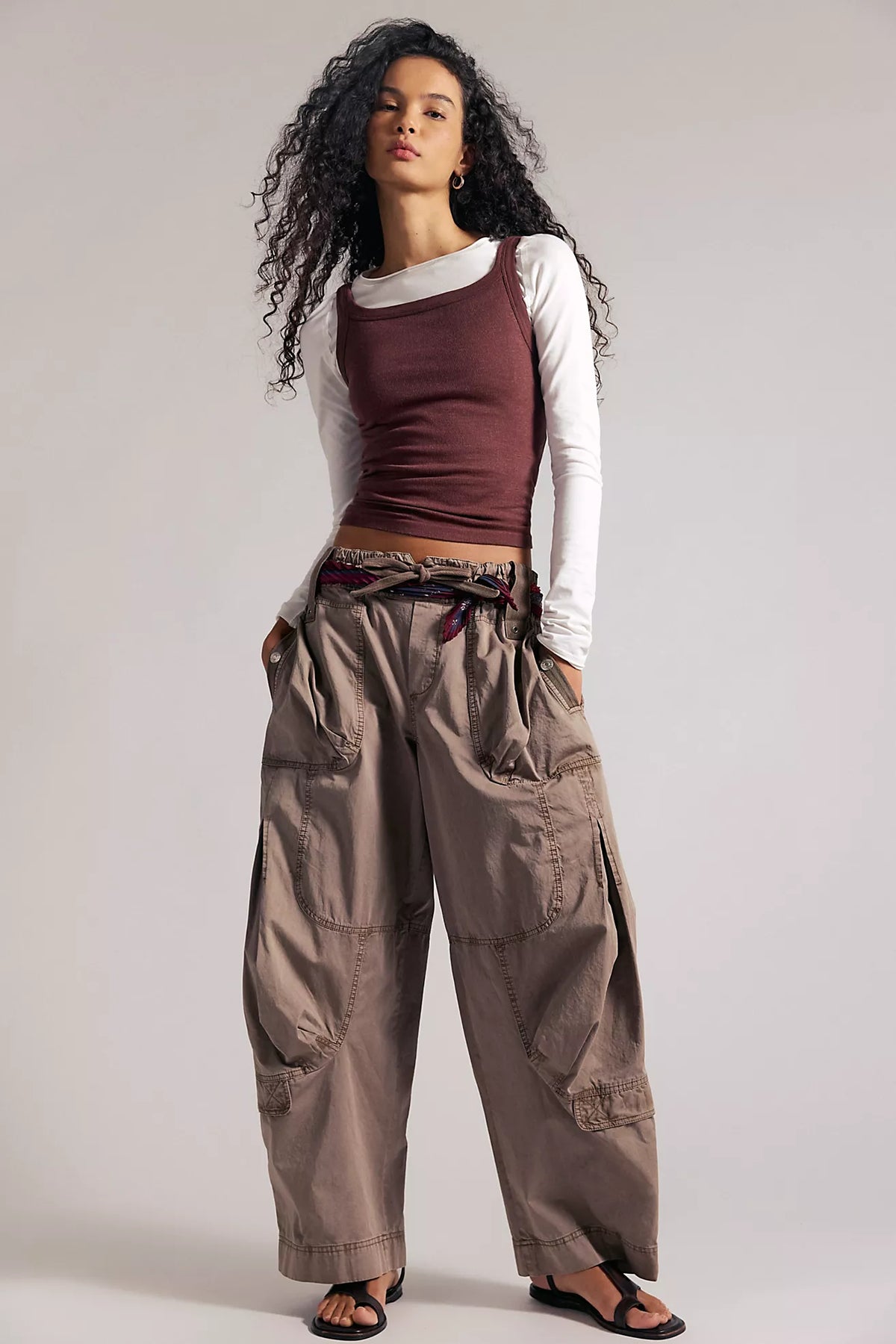 Free People Onset Pull On Pocket Cargo Pant