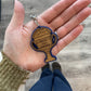 Navy Best Dad Award Wood and Acrylic Keychain