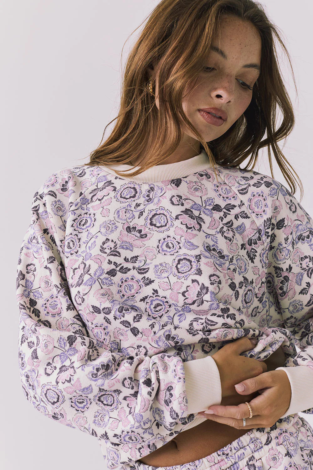 Chaser Vintage Paisley Long Sleeve