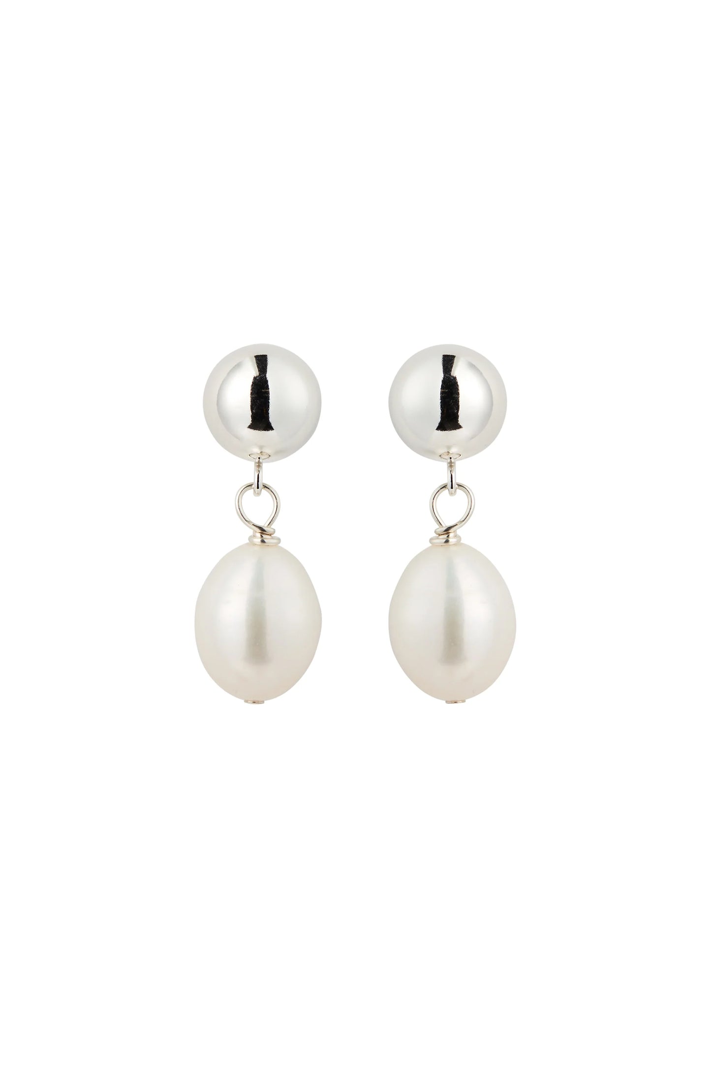 Lisbeth Christie Drop Earrings Silver