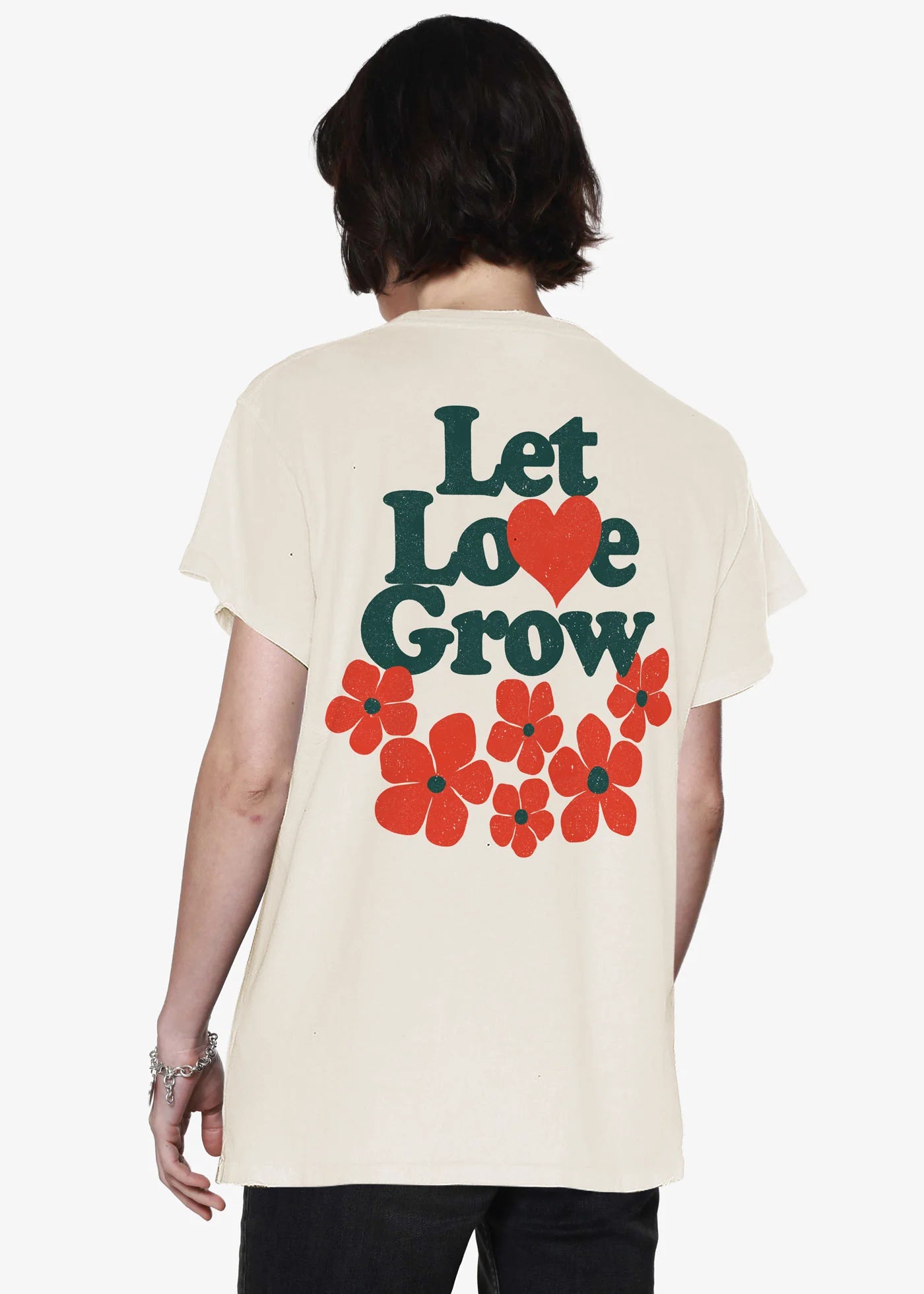 Girl Dangerous Let Love Grow Vintage Tee