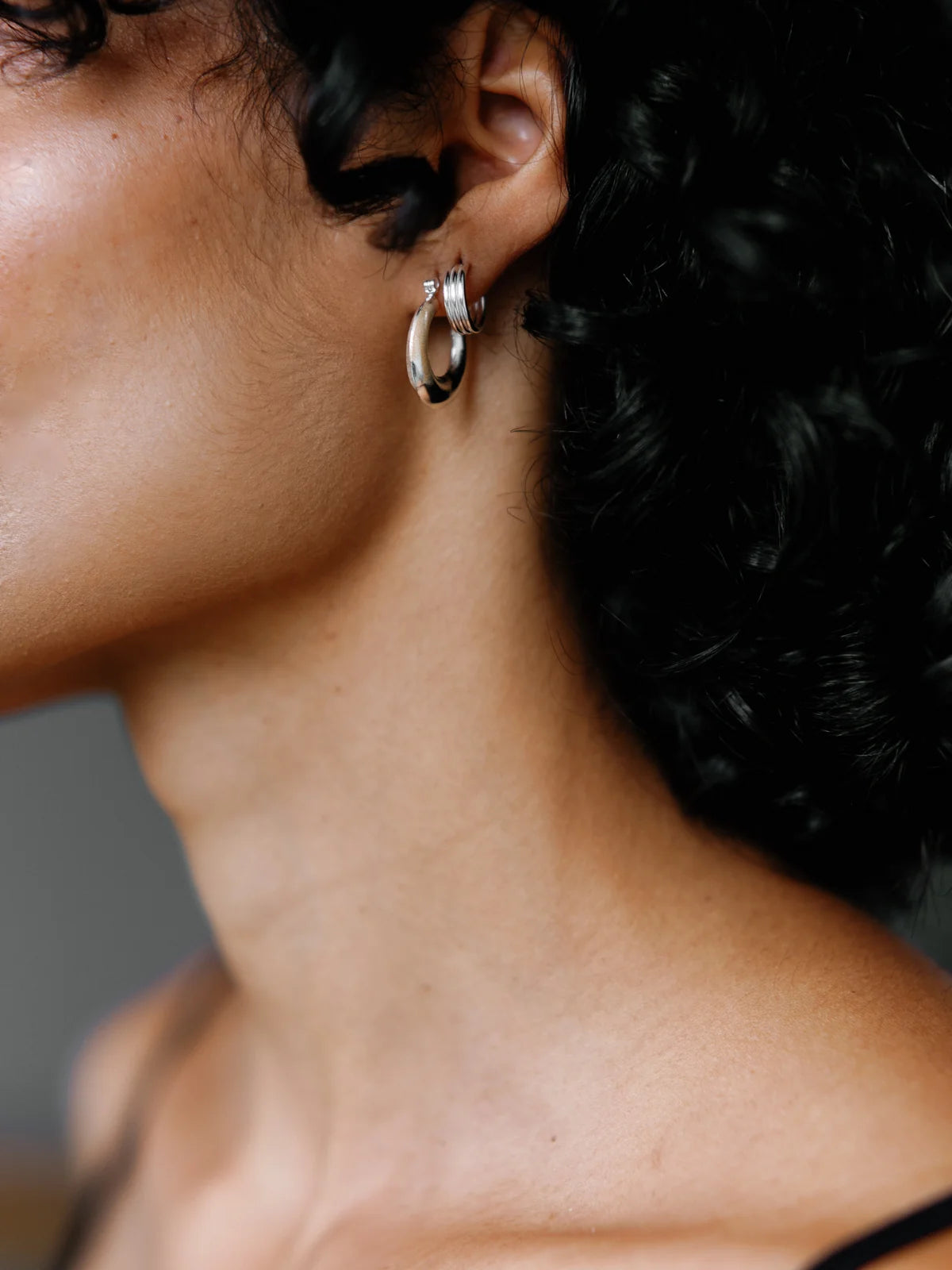 Lisbeth Letti Silver Hoops