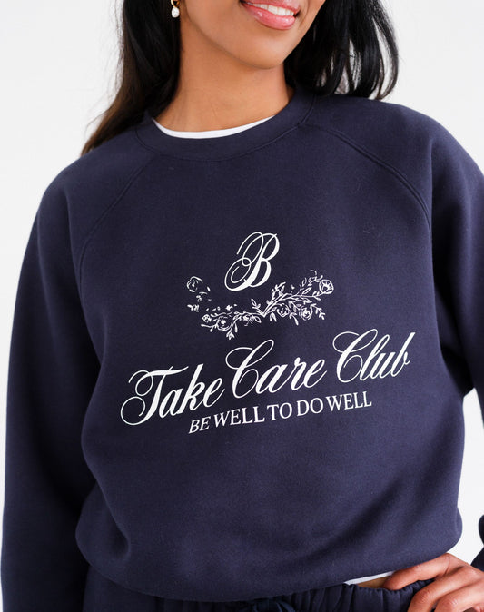Brunette The Label Take Care Perfect Crew