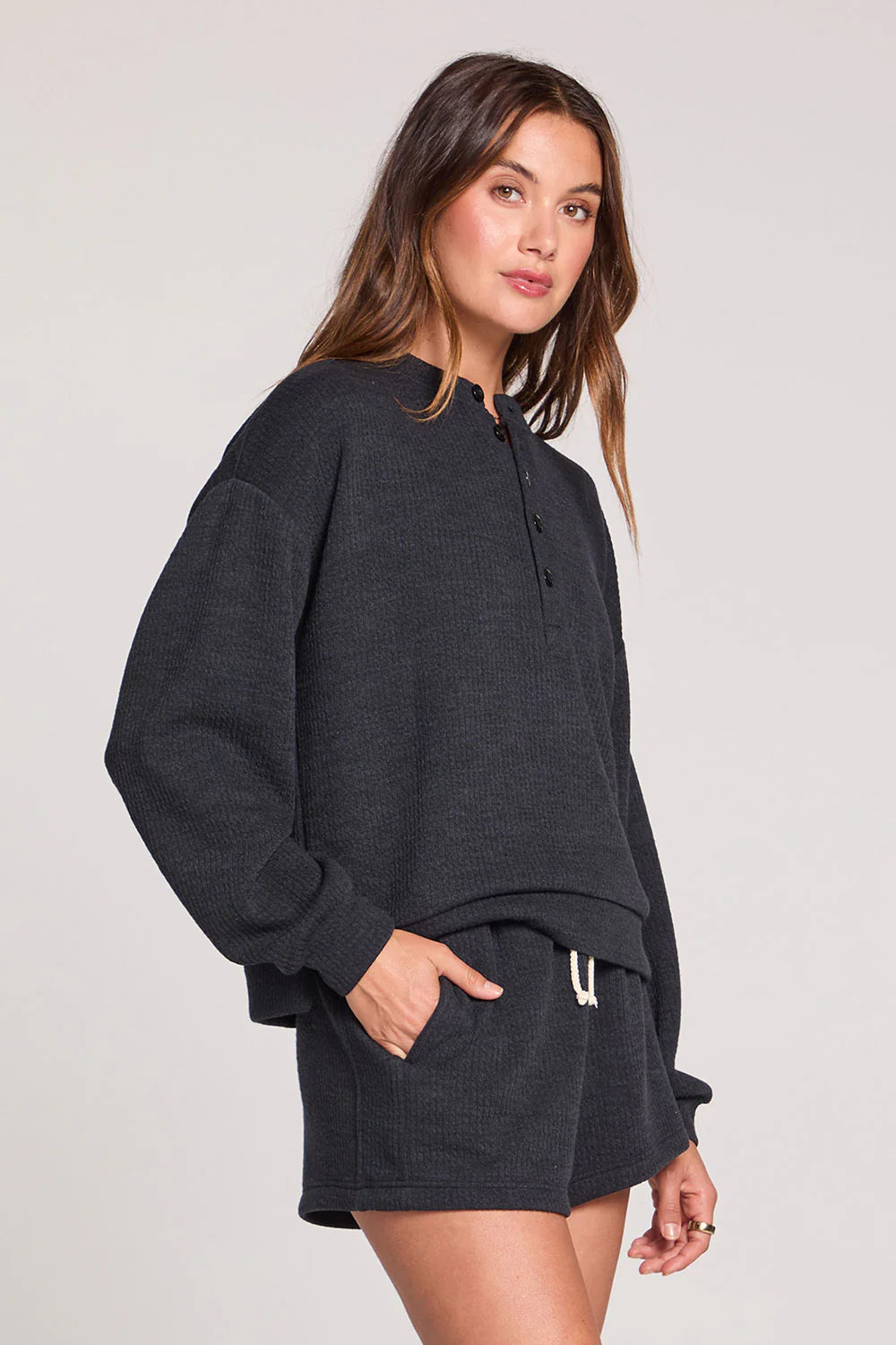 Saltwater Luxe Long Sleeve Pullover