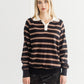 Brunette The Label Oversized Knit Polo Shirt