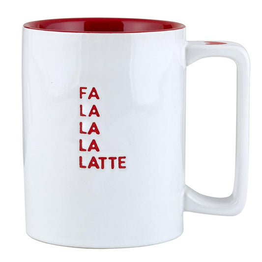 Fa La La Latte Ceramic Mug