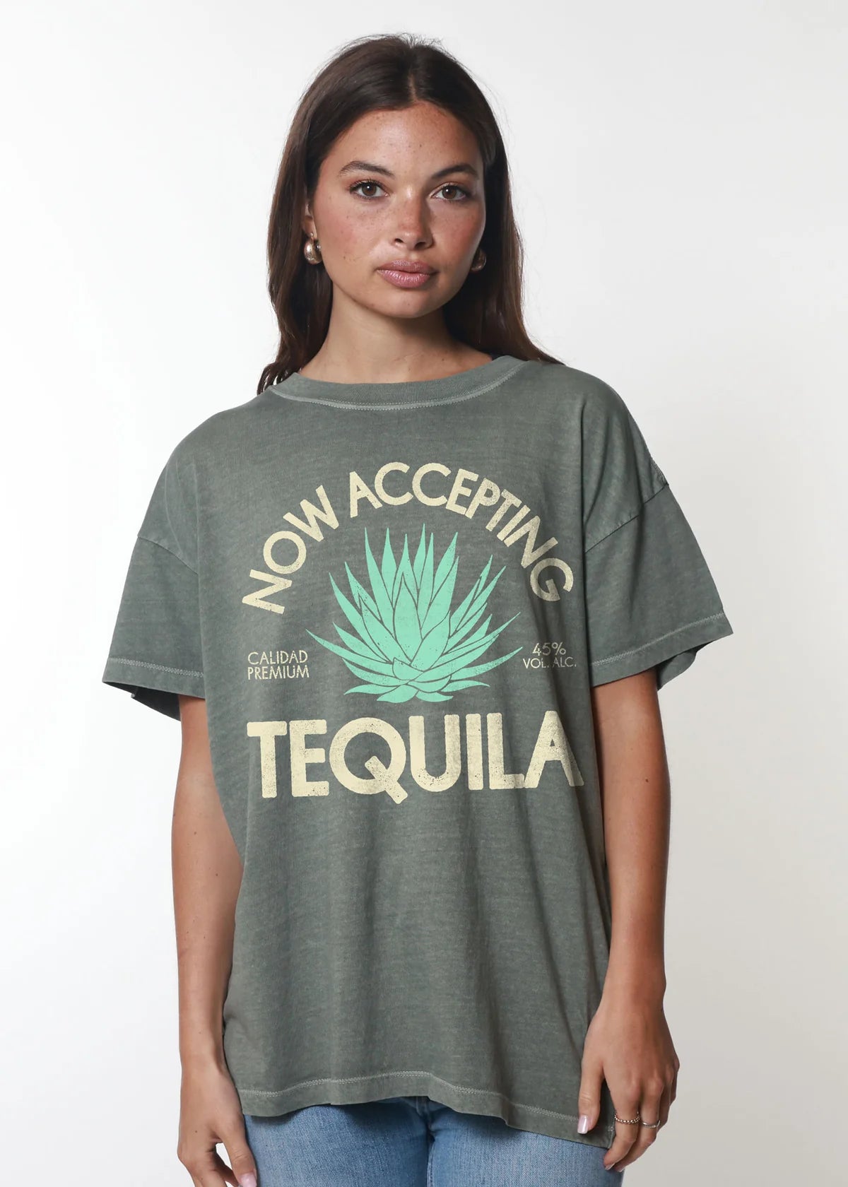 Girl Dangerous Now Accepting Tequila Boyfriend Tee