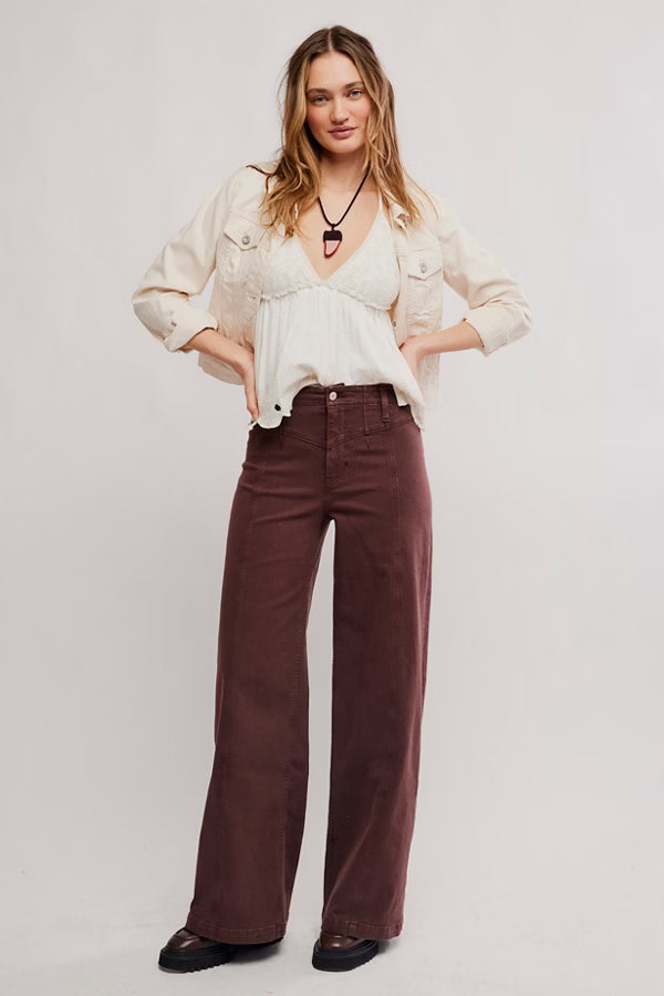 Free People Libre Wide Leg Jeans