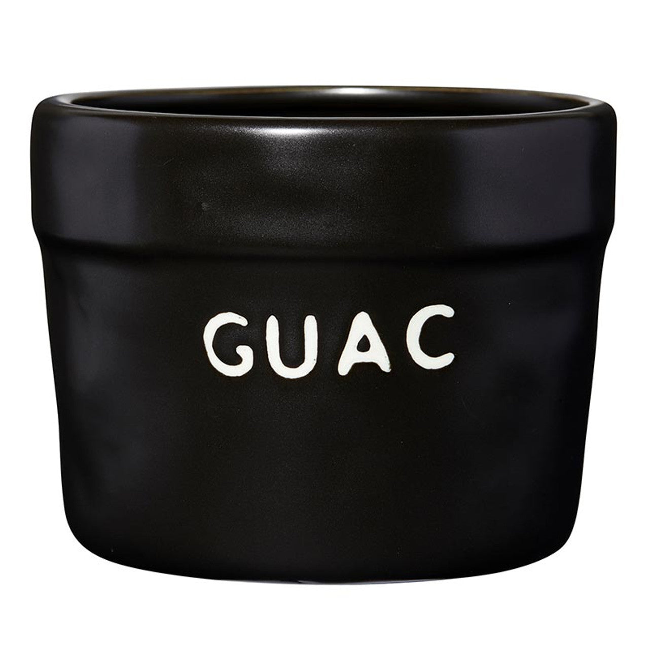 Black Ceramic Guac Bag