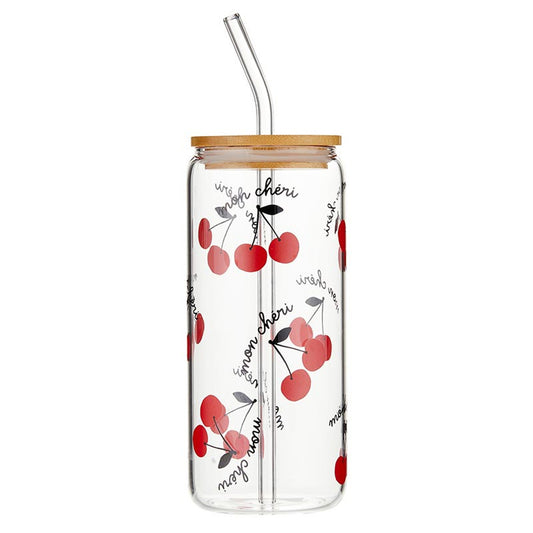 Glass Tumbler- Mon Cheri