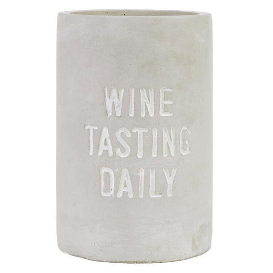 Wine Tasting Daily Cement Wine Chiller