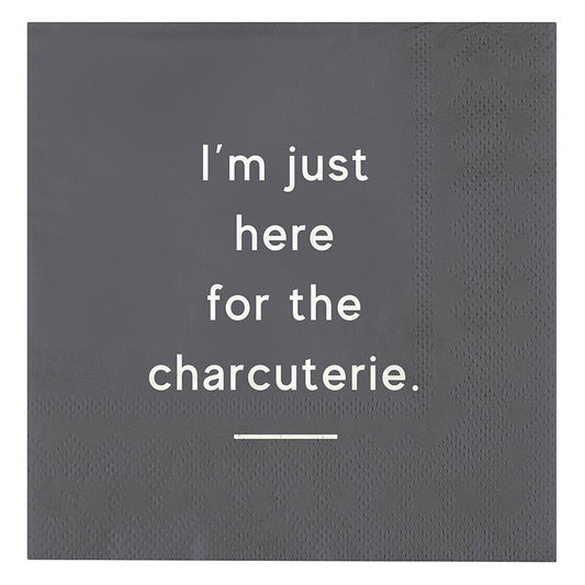 Just Here For The Charcuterie Napkins