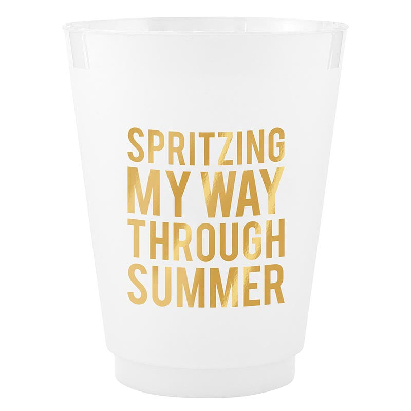 Spritzing My Way Through Summer Frost Cup